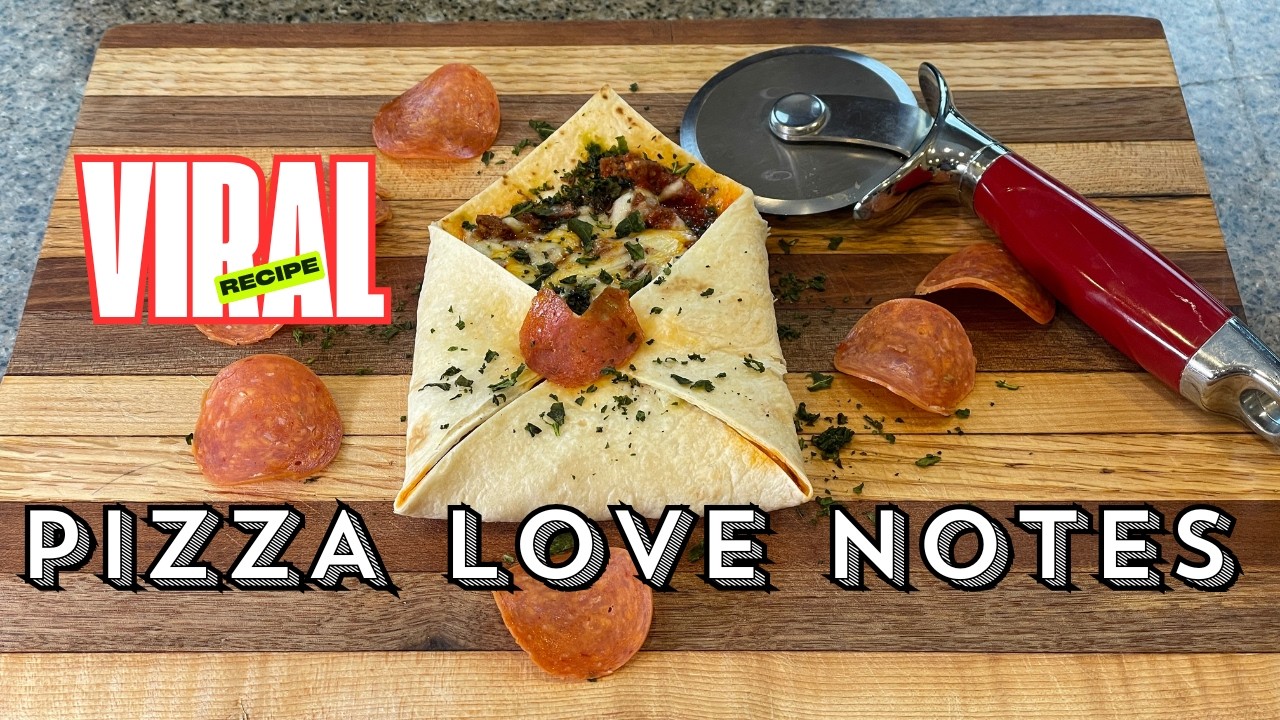 Make a Pizza Love Note in the Air Fryer