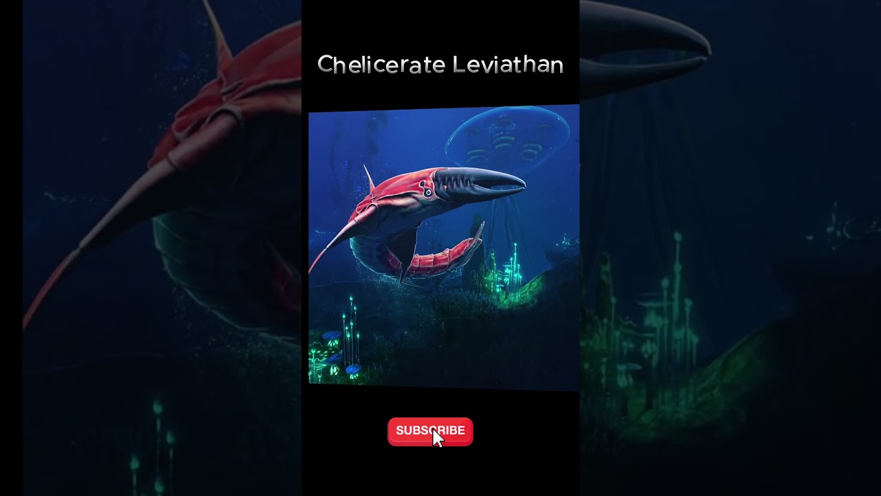 All Leviathan of Subnautica Below Zero