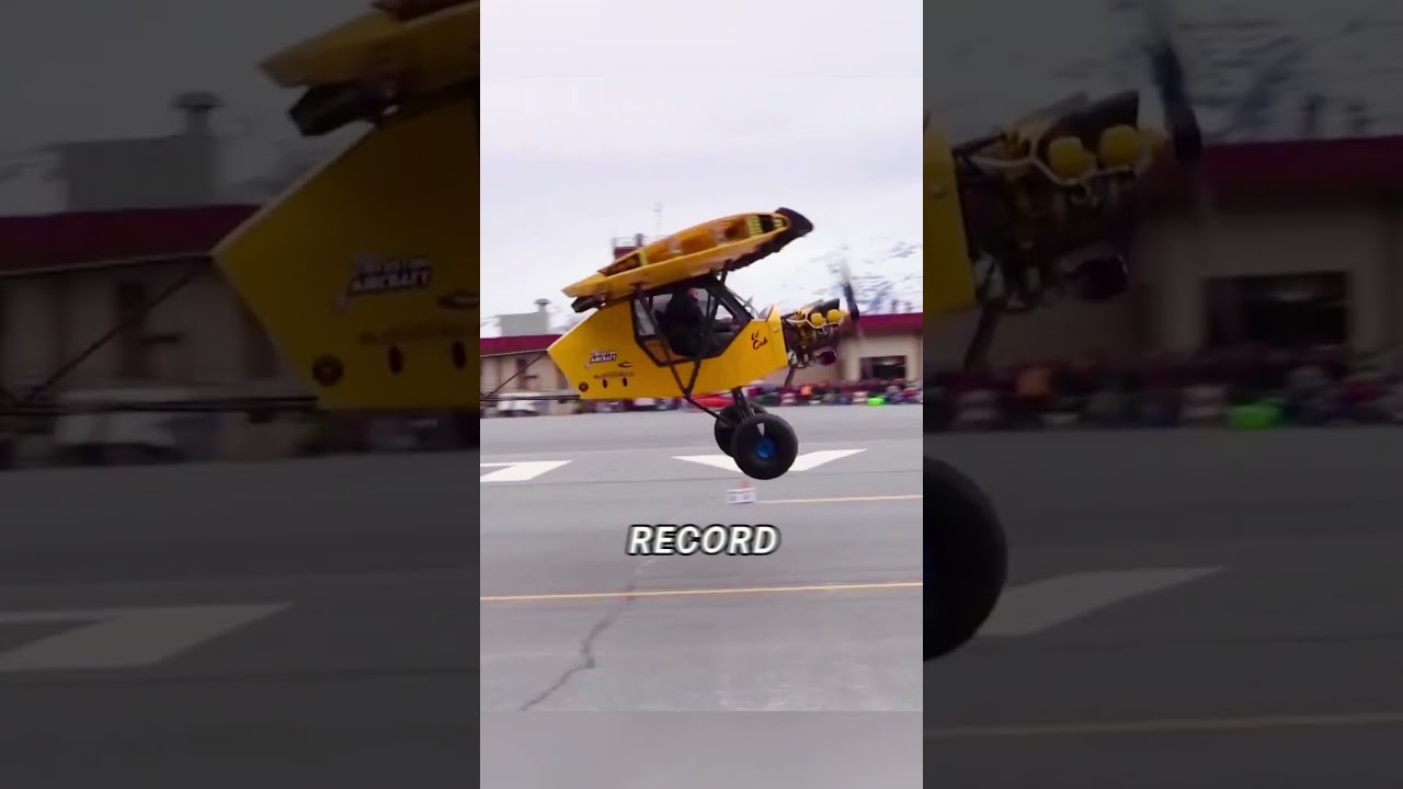 Is This the World&rsquo;s Shortest Landing? By OuCraze #shorts