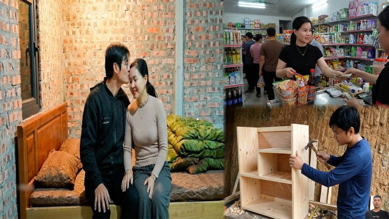 New Life Diem Shops for Supplies, Toan Renovates Land & Installs Power