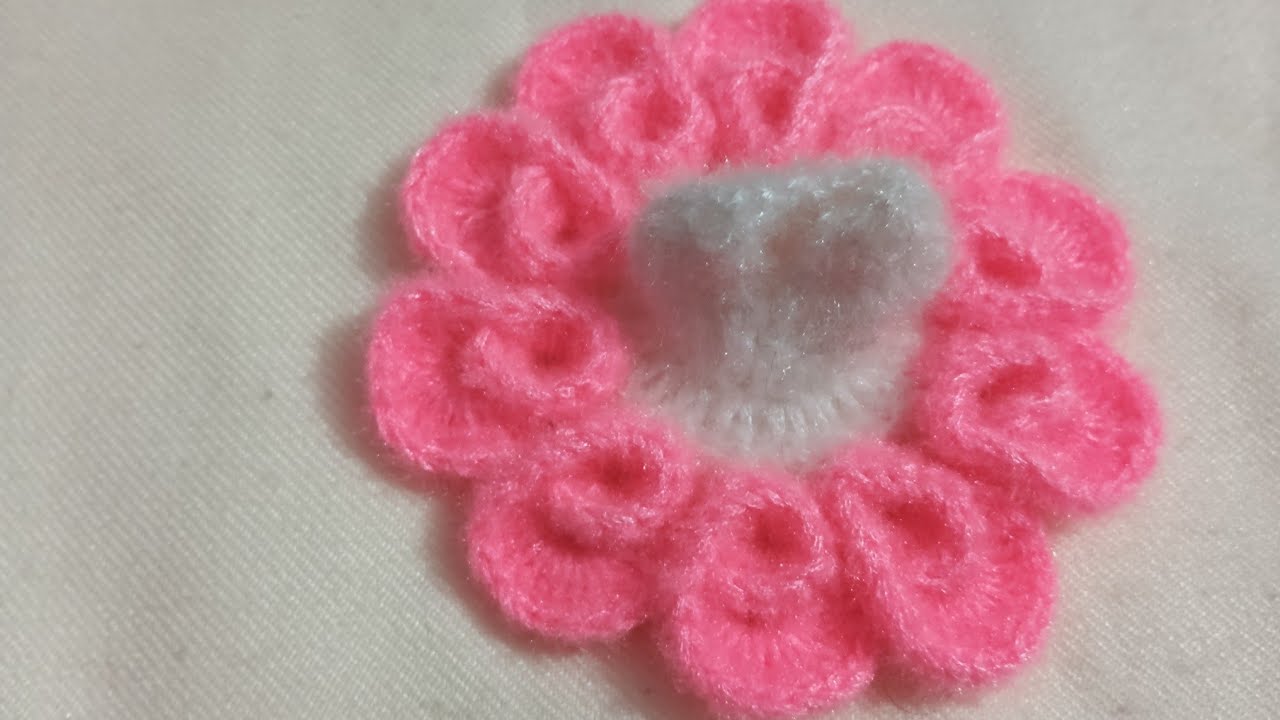 0-1 number gopal ji ki woolen dress bnaye ll How to make winter crochet flower dress for kanha ji 🧿🌹