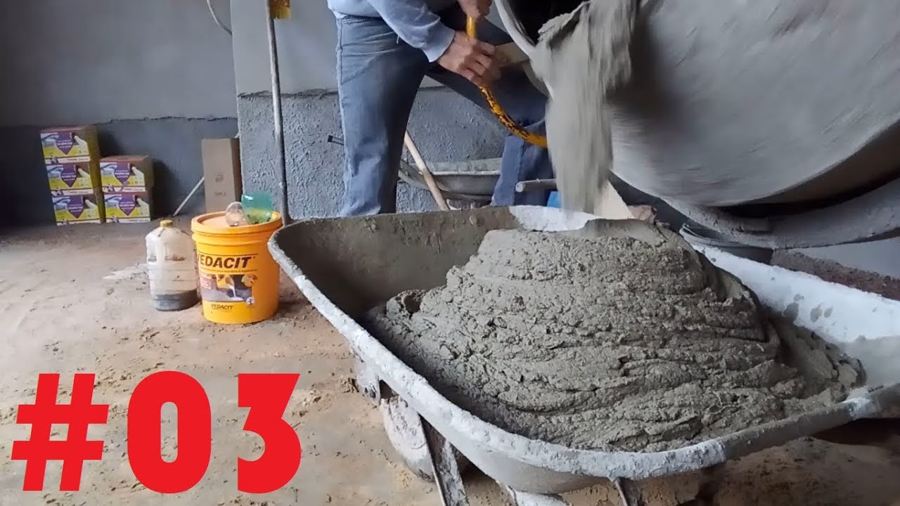 #03- Como preparar a massa para reboco de parede | Tirando dúvidas
