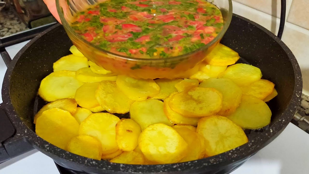 4 Tane Patates Varsa Mutlaka Deneyin 😋 Çay Demleinceye Kadar Hazır