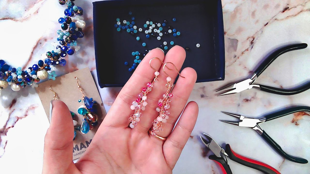 Tutorial #2 - Orecchini Bunch | Tecnica wire | Orecchini a grappolo
