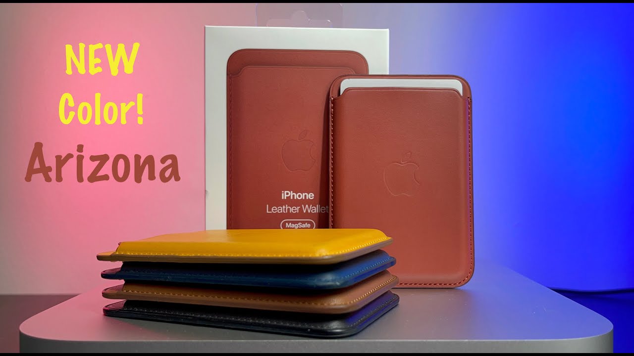 NEW Arizona iPhone Leather Wallet with MagSafe | Spring Color Update! (Unboxing & Review)