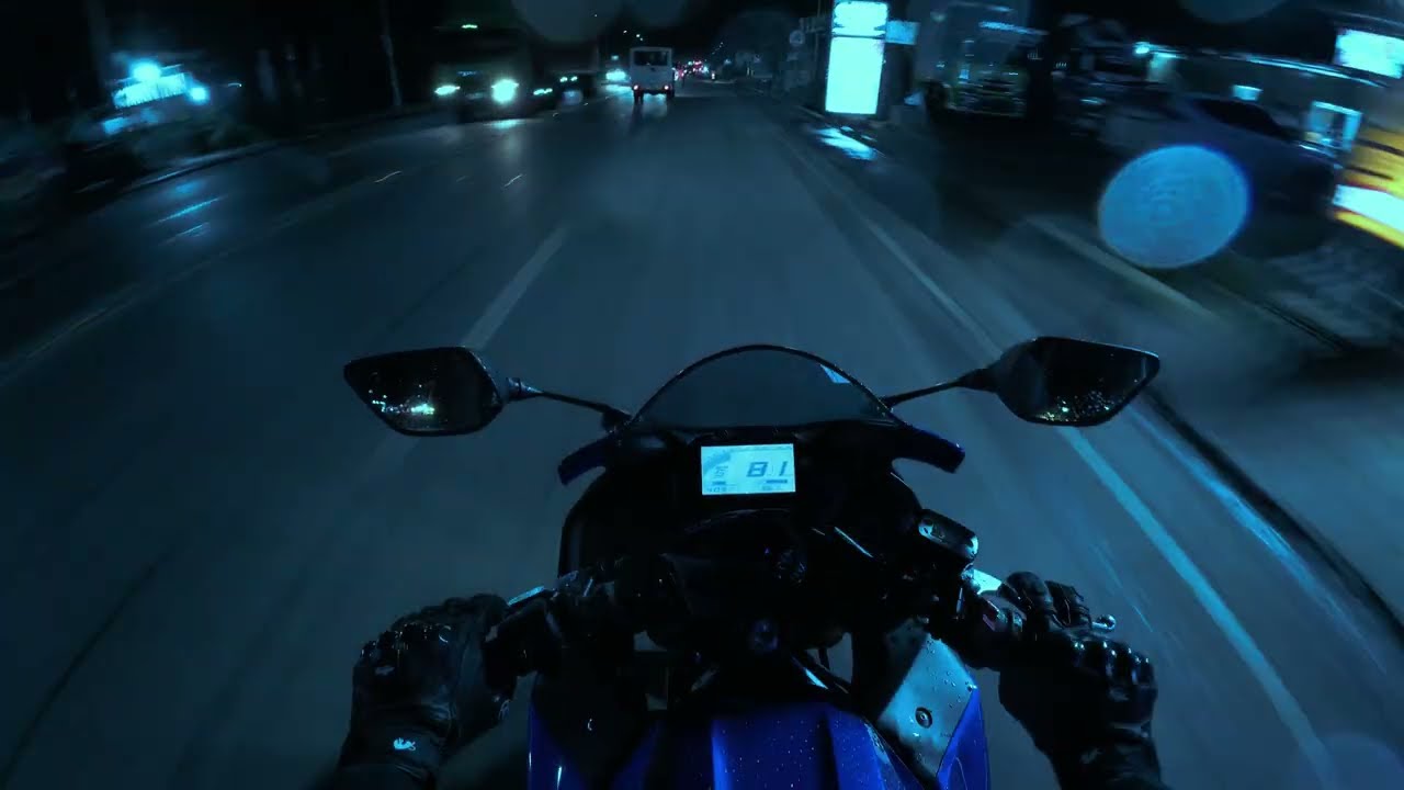 Night Run - R3 pure sound | SC project full exhaust