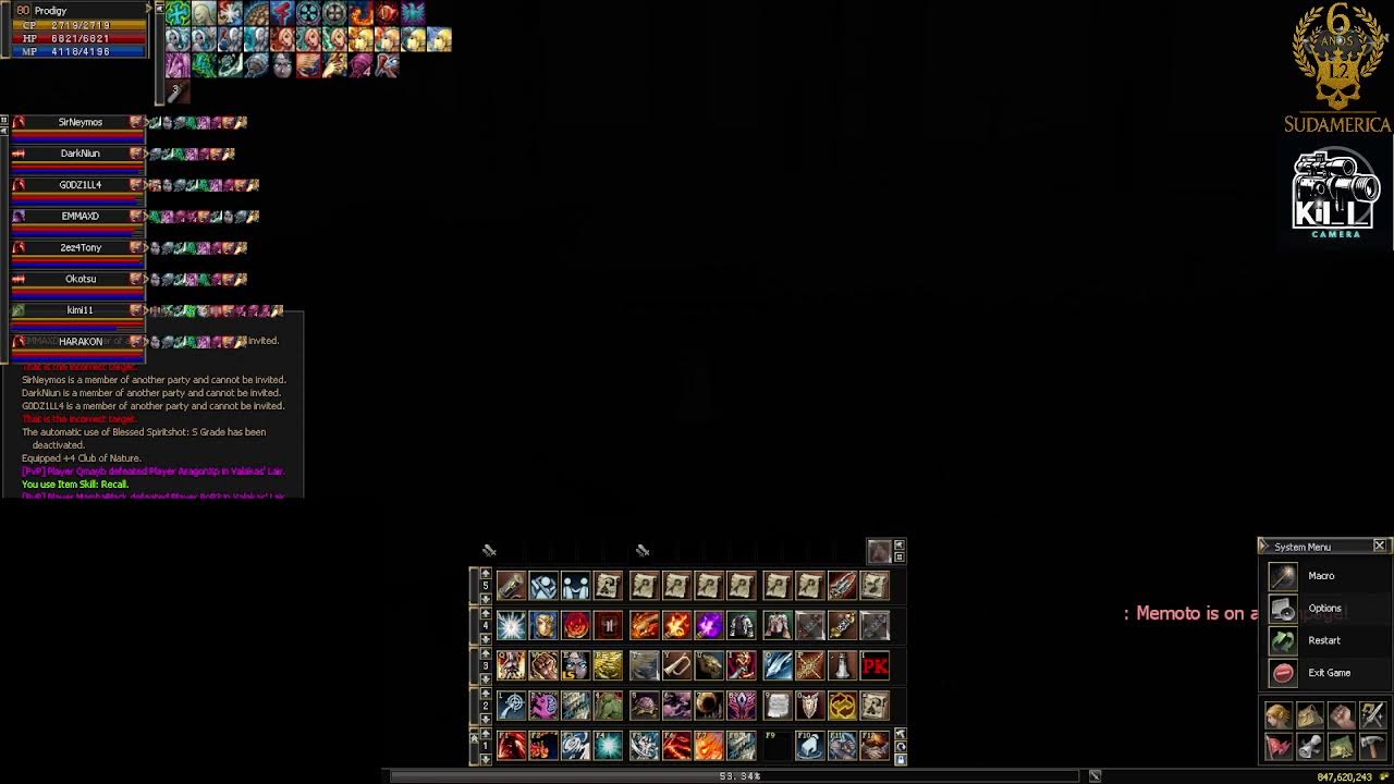 LINEAGE 2 SUDAMERICA VALAKAS  CLAN STARKWAR 28/02/ 2026