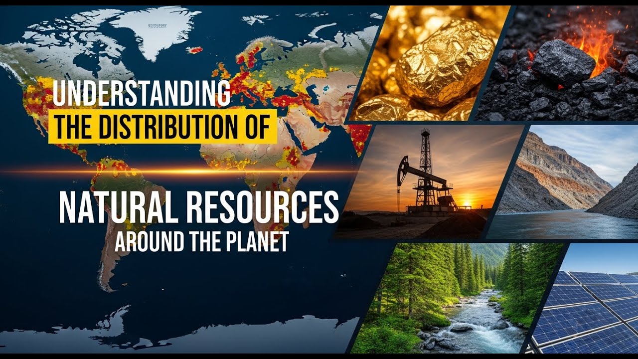Understanding The Distribution Of Natural Resources Around The Planet | Fountopia