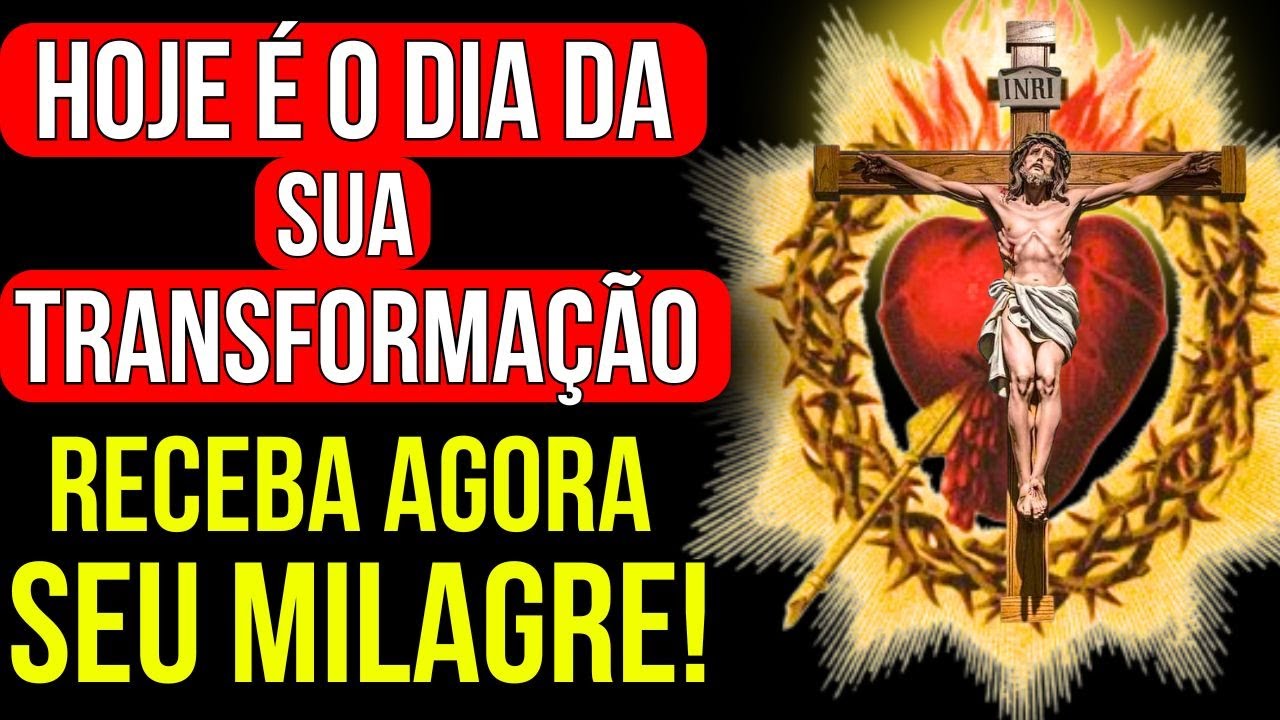 PEÇA O SEU IMPOSSÍVEL HOJE E RECEBA O SEU MILAGRE - ORAÇÃO ESPECIAL AO SANGUE DE CRISTO