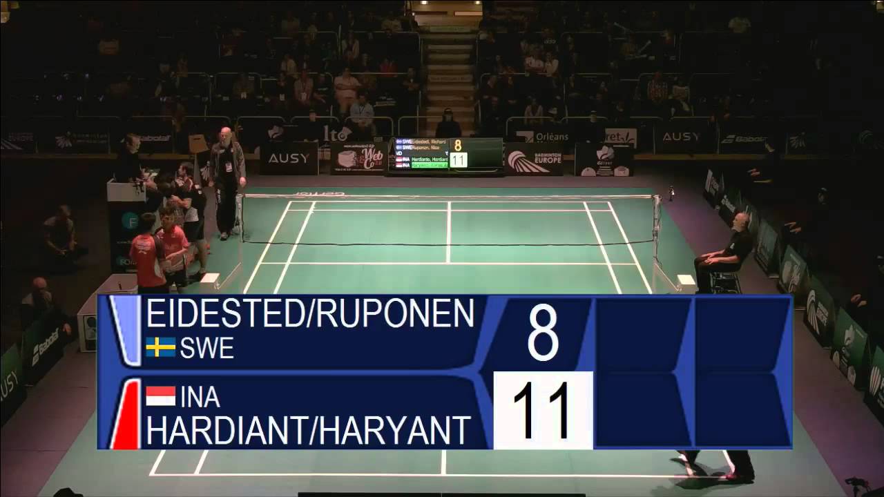 Eidestedt/ Ruponen vs Hardianto/ Adi Haryanto (MD, Final) - Orleans Intl. 2016
