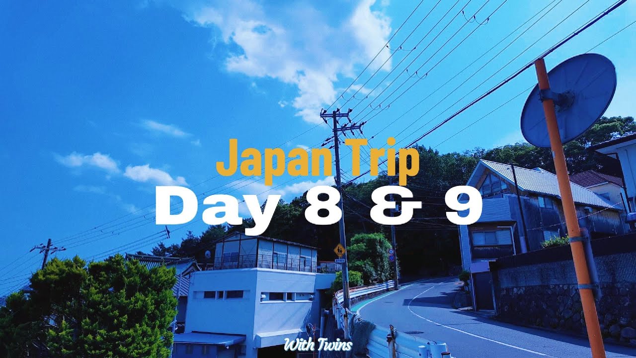 DAY 8 & 9 Vlog Asia Trip - Japan - French Twins on a trip