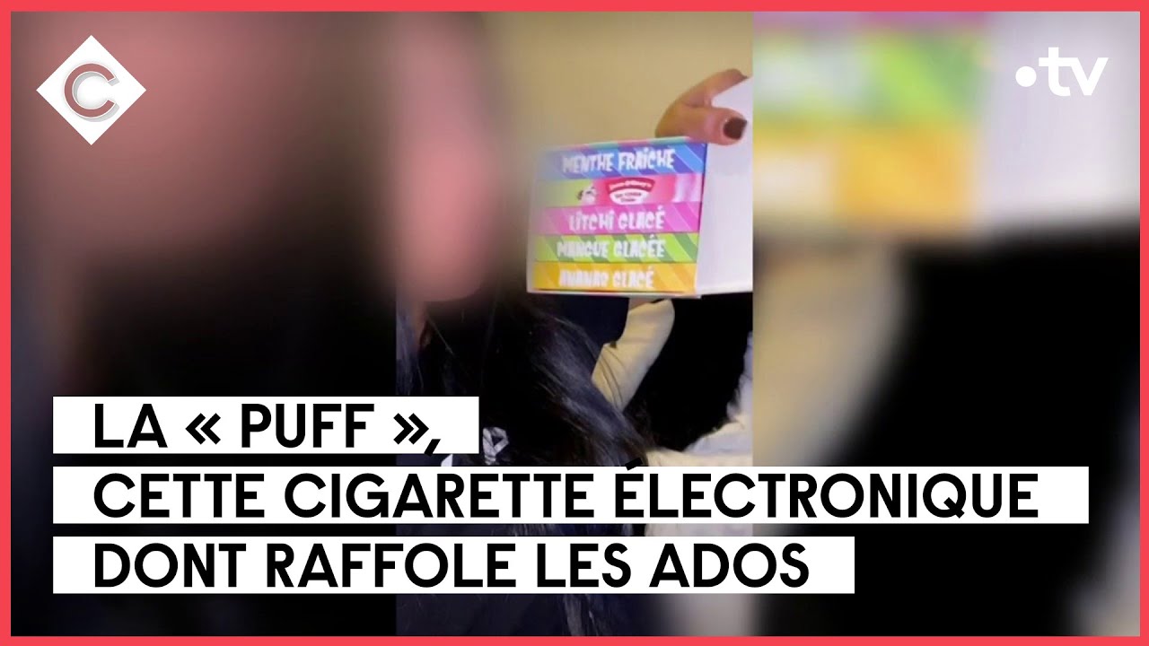 Tabac chez les jeunes : de la puff à la cigarette ? - Loïc Josseran - C à Vous - 01/11/2022
