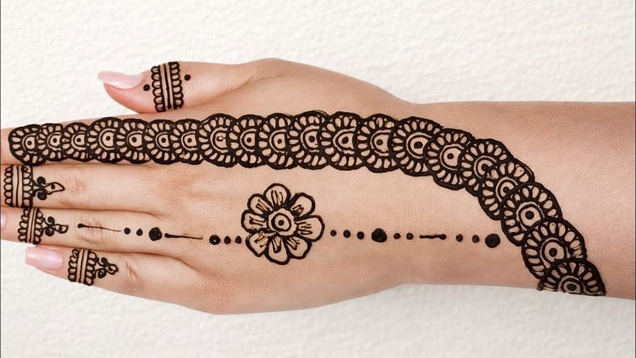 New easy heena mahendi dising bnaye #youtube#video#mhendi#vairalvideo 