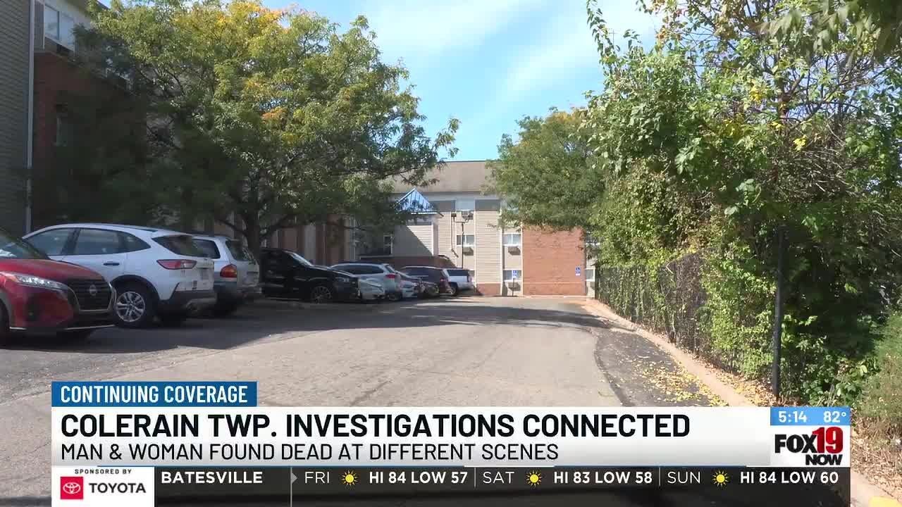 Woman, man found dead at separate scenes in Colerain Township are connected: Police