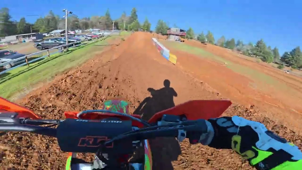 Eugene MX, raw laps on the 24 KTM 300sx