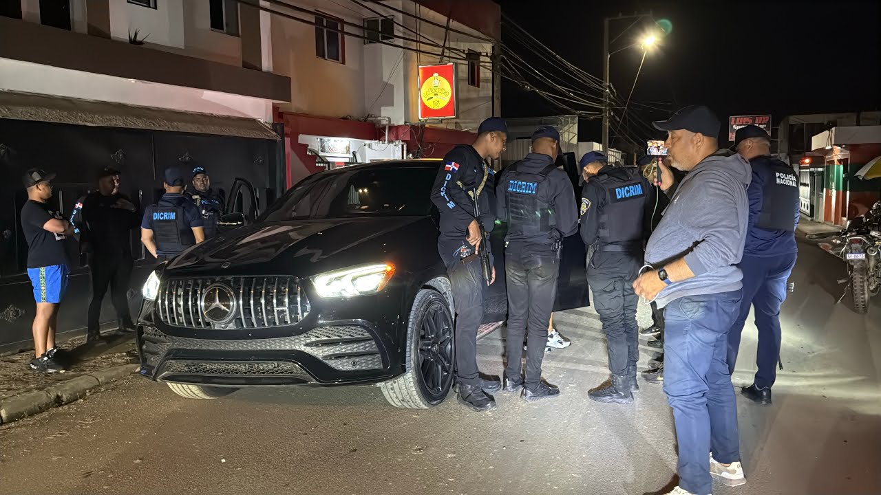 Fuerte operativo en San Francisco de Macorís hoy viernes