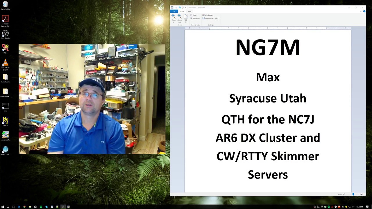 NC7J DX Cluster Telnet Connection Introduction