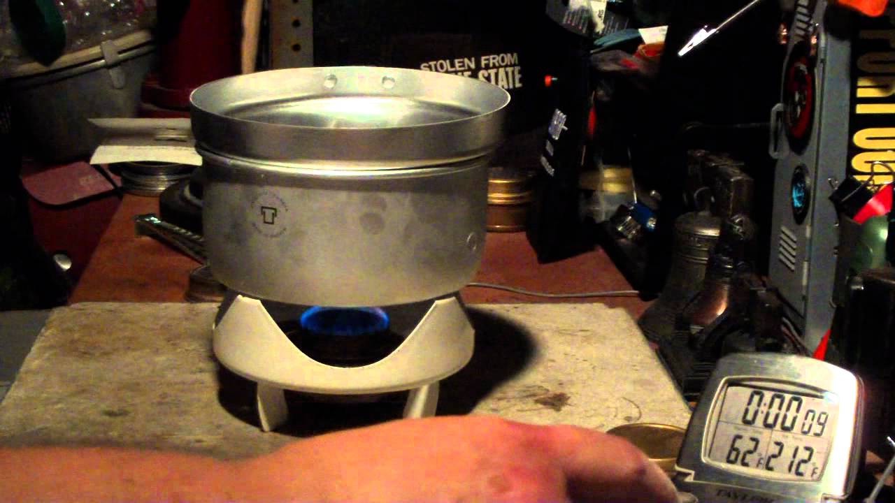 Trangia - Open Spirit Stove - Boil Test #3