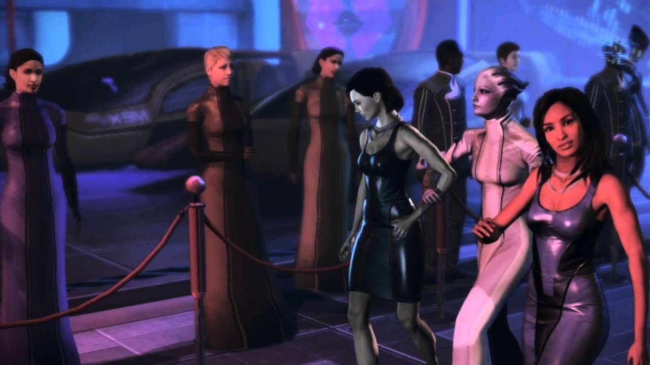 Mass Effect 1&3 - FemShepard/Liara - Only time