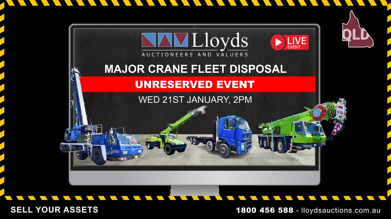 UNRESERVED Major Crane Fleet Disposal January 2026