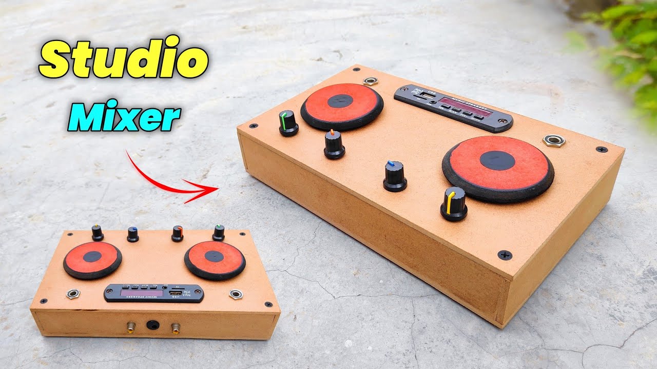 dj mixer kaise banaye dj crossover kaise banaye amplifier mixer kaise banaye dj mixer