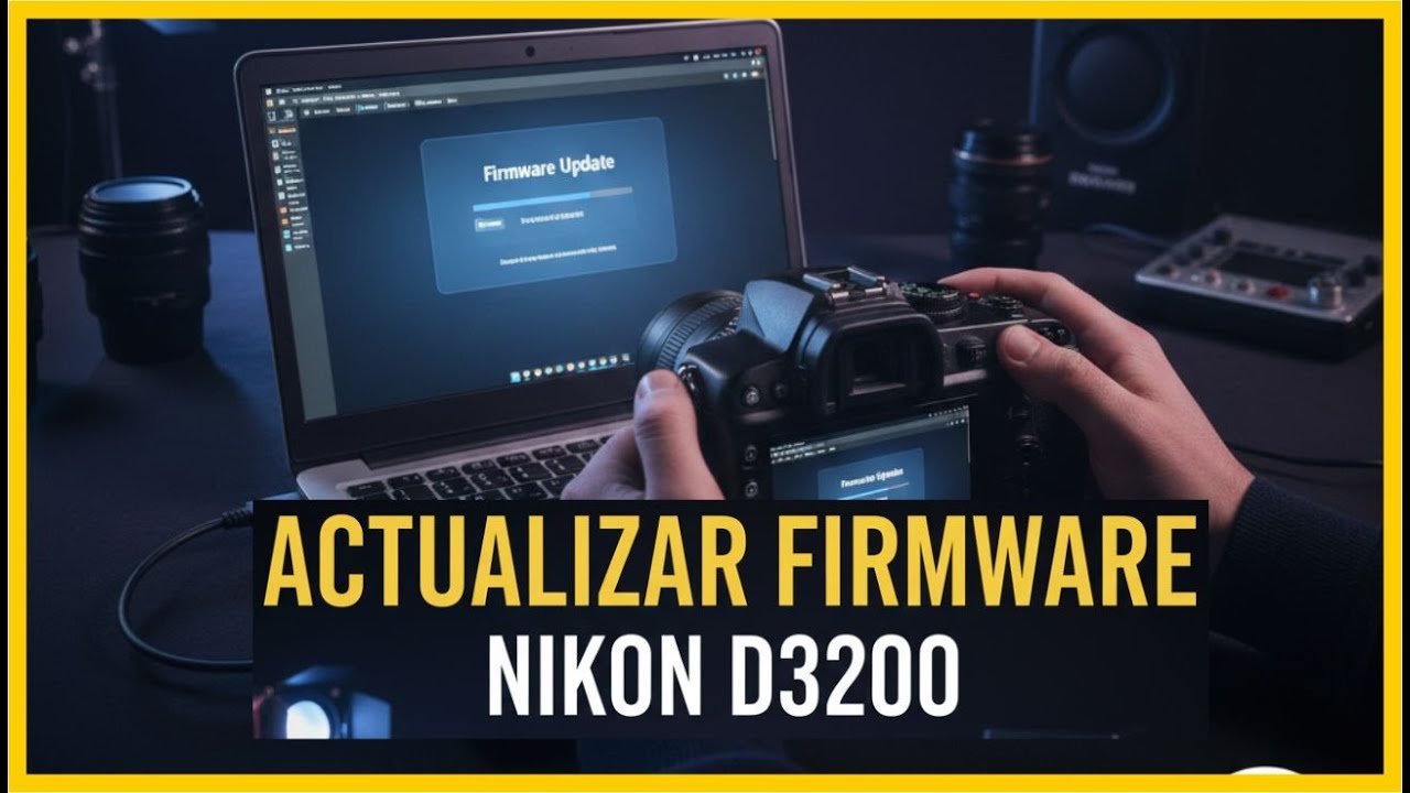 Como ACTUALIZAR el FIRMWARE de una NIKON D3200