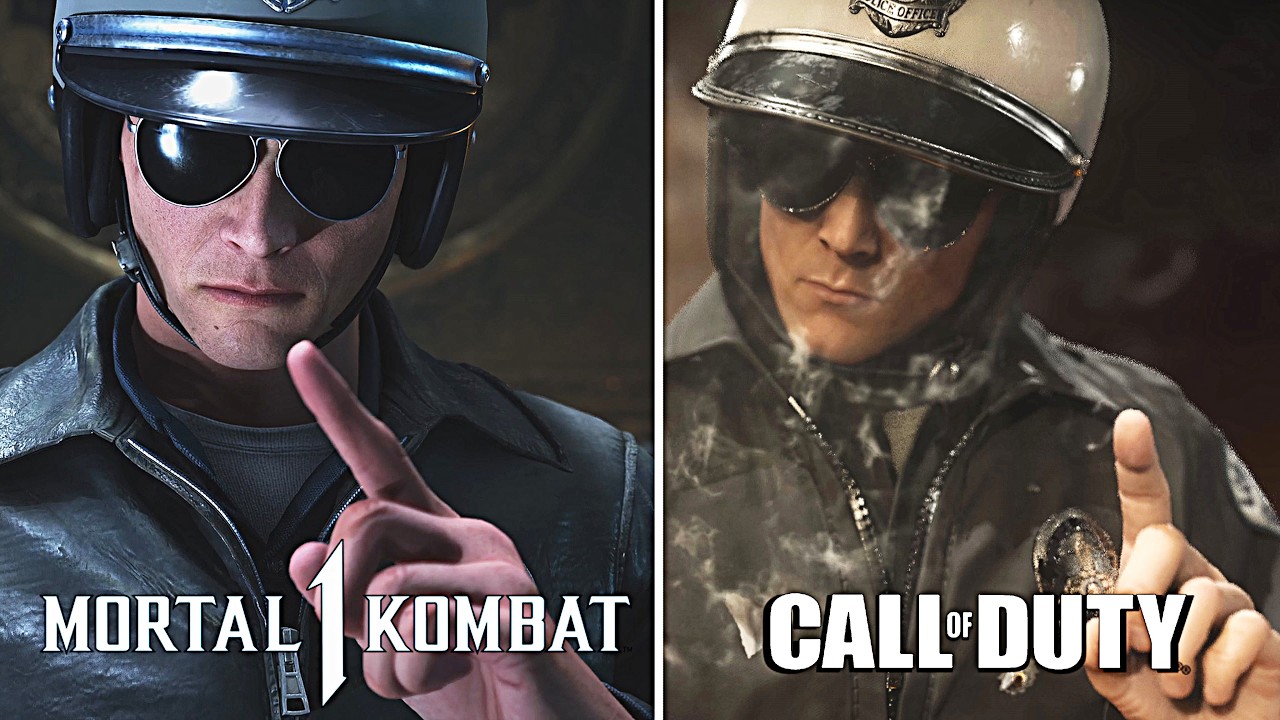 Терминатор Т-1000 в Call of Duty против Mortal Kombat 1