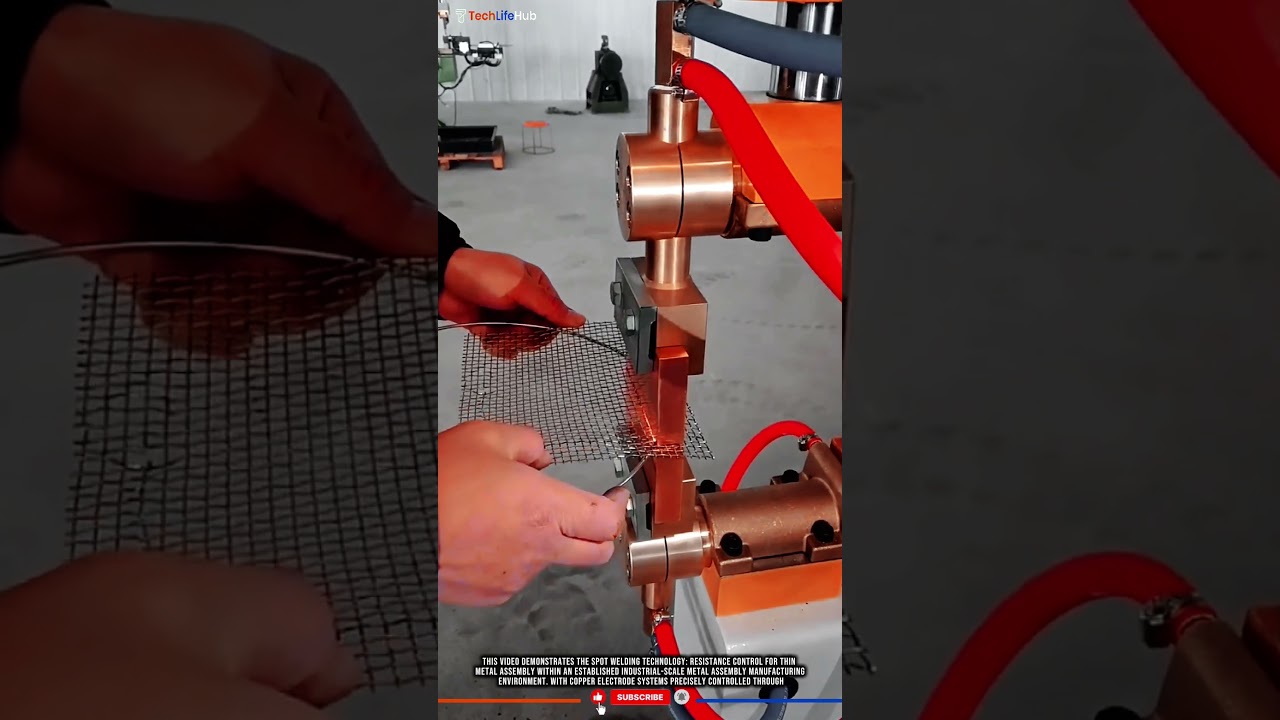 Spot Welding Technology: Resistance Control for Thin Metal Assembly #tech