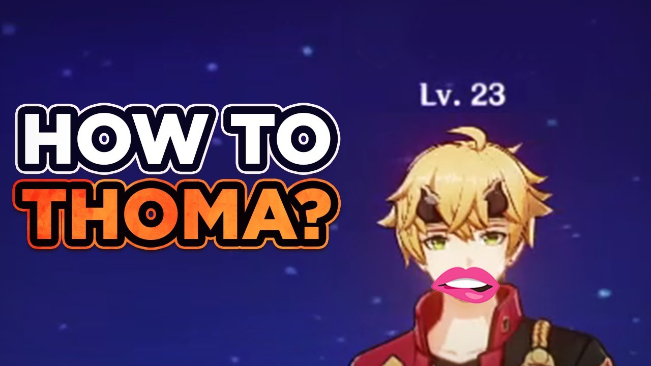How to Exploit your level 20 Thoma? Genshin Impact Beginner's Guide
