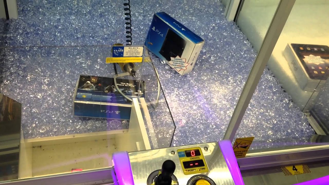 PS4 Xbox One Apple Ipad Major Prize Claw Machine WOW