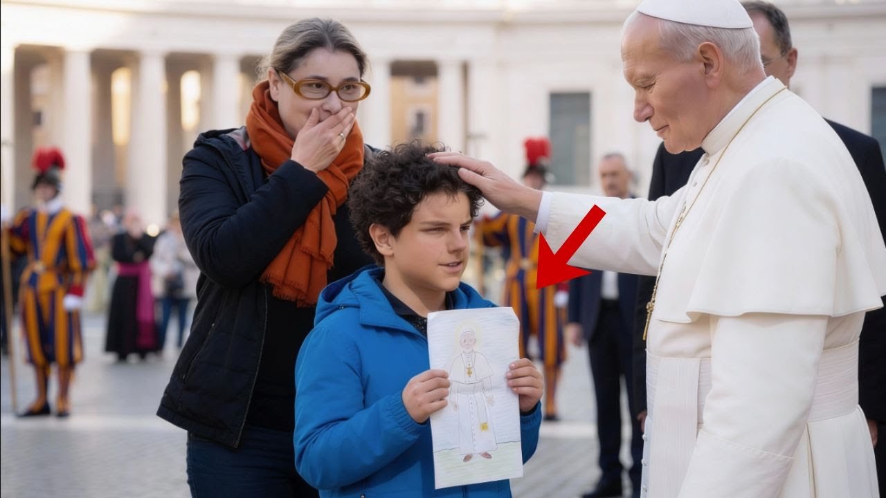 My son Carlo, at age 6, said he would meet John Paul II... and it happened 2 years later