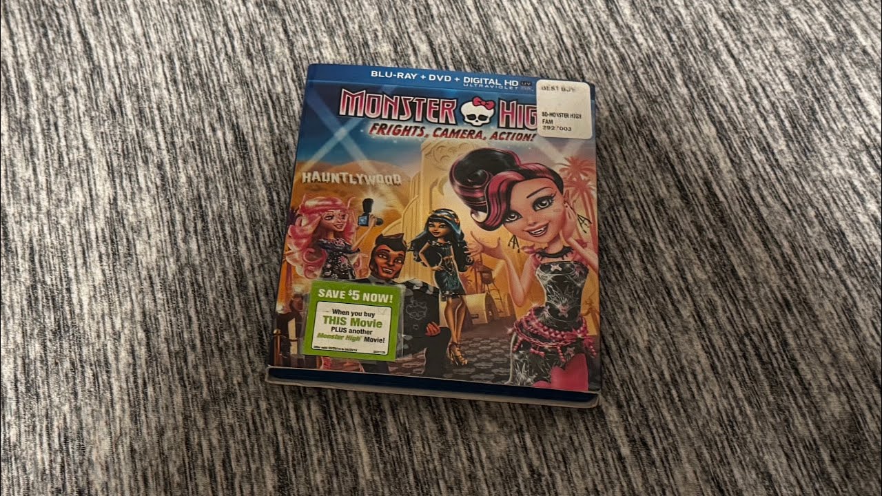 Opening to Monster High: Frights, Camera, Action! 2014 DVD