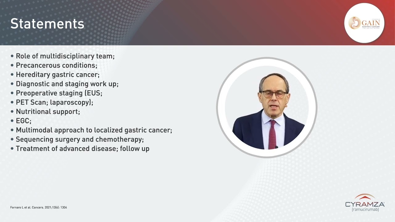 SRN Cyramza Gastric Talks   7 October 2021   Prof  Cascinu presentation video recording