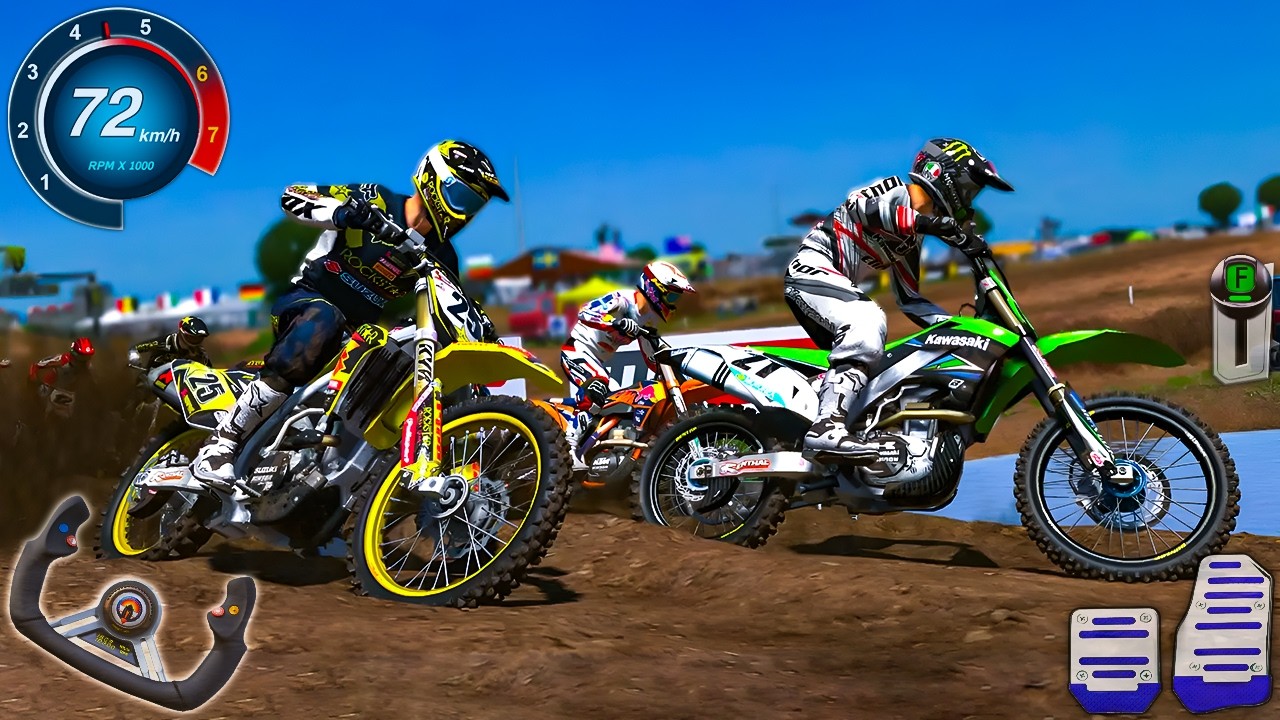 Uphill Offroad Motorbike Racing 3D - MX vs ATV Legends Motocross Dirt Bike Stunt - PC Gameplay #28