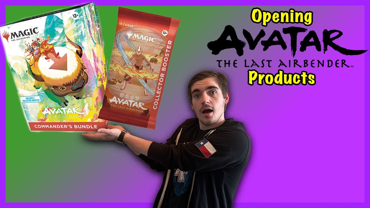 Avatar: The Last Airbender Commander's Bundle Opening