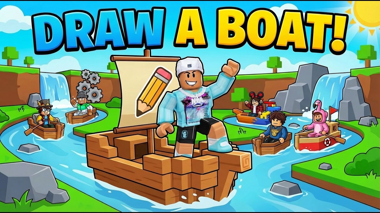 I DREW A BOAT IN ROBLOX!! 67