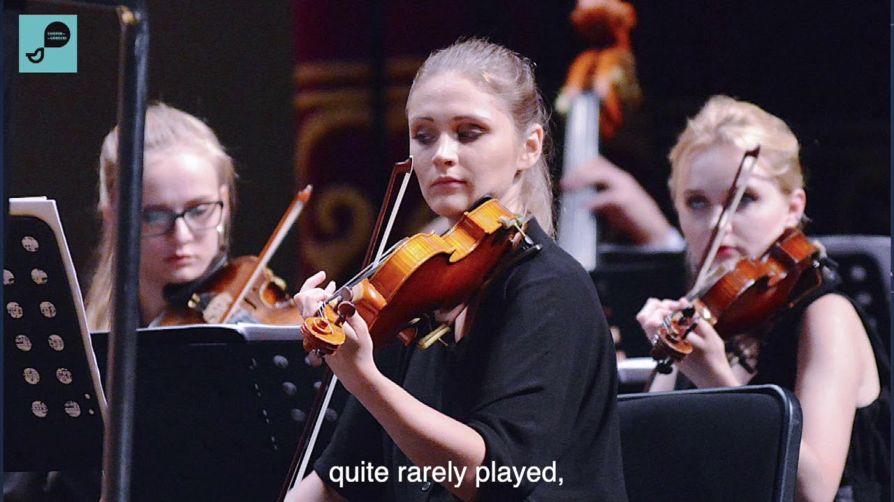 Chopin G&oacute;recki Open Festival 2020 - prezentacja Chopin University Chamber Orchestra