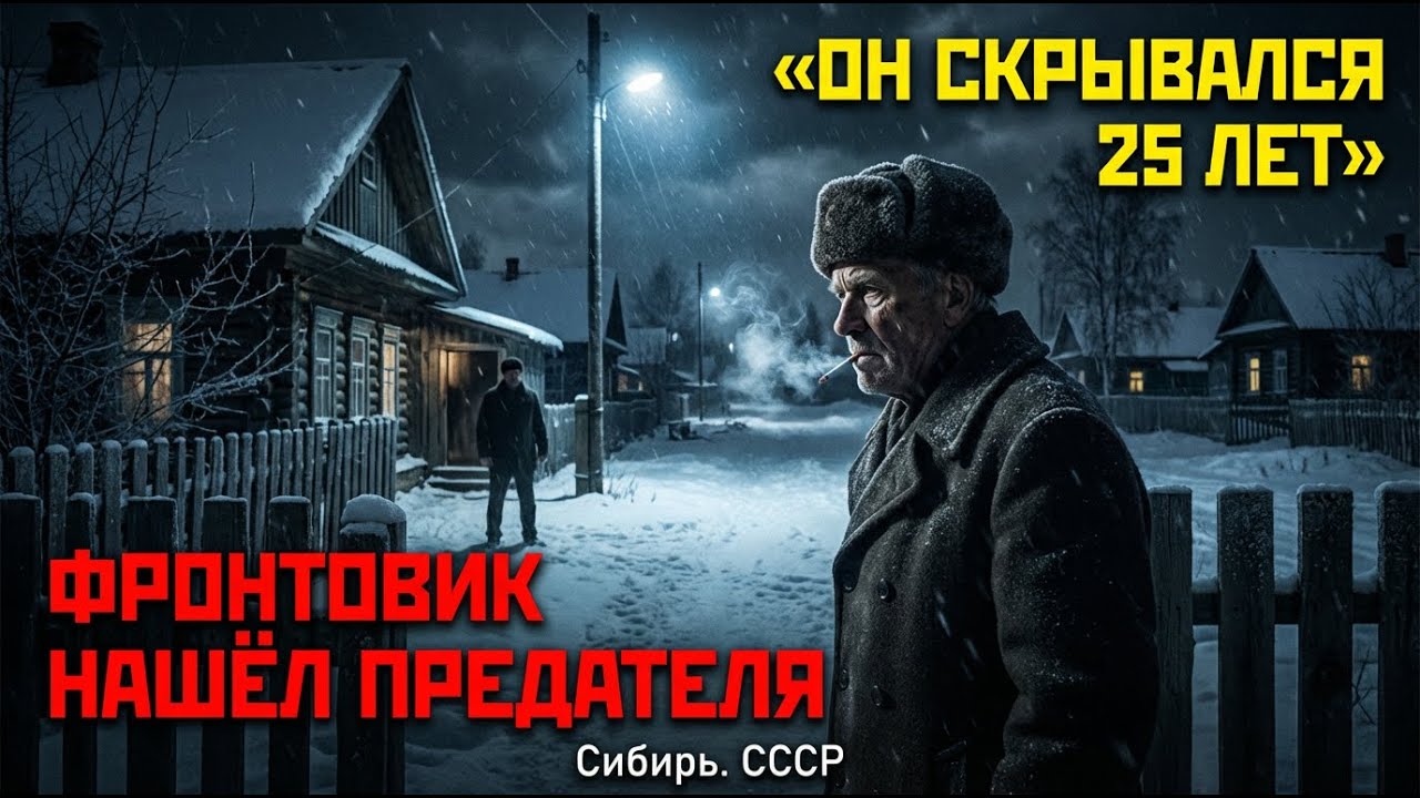 Фронтовик выследил полицая в сибирской глуши | Месть через 30 лет после войны