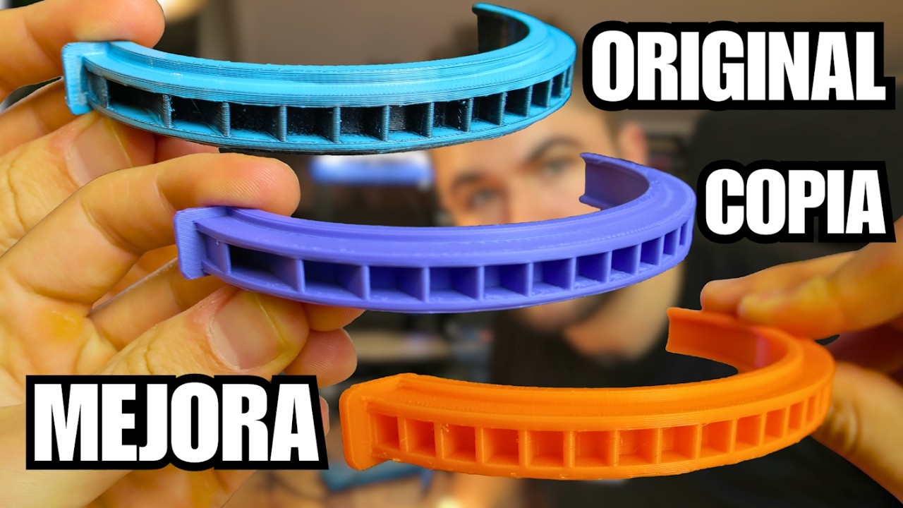 ASÍ SE COPIA y MEJORA CUALQUIER MODELO para IMPRESIÓN 3D PASO a PASO | Fusion 360