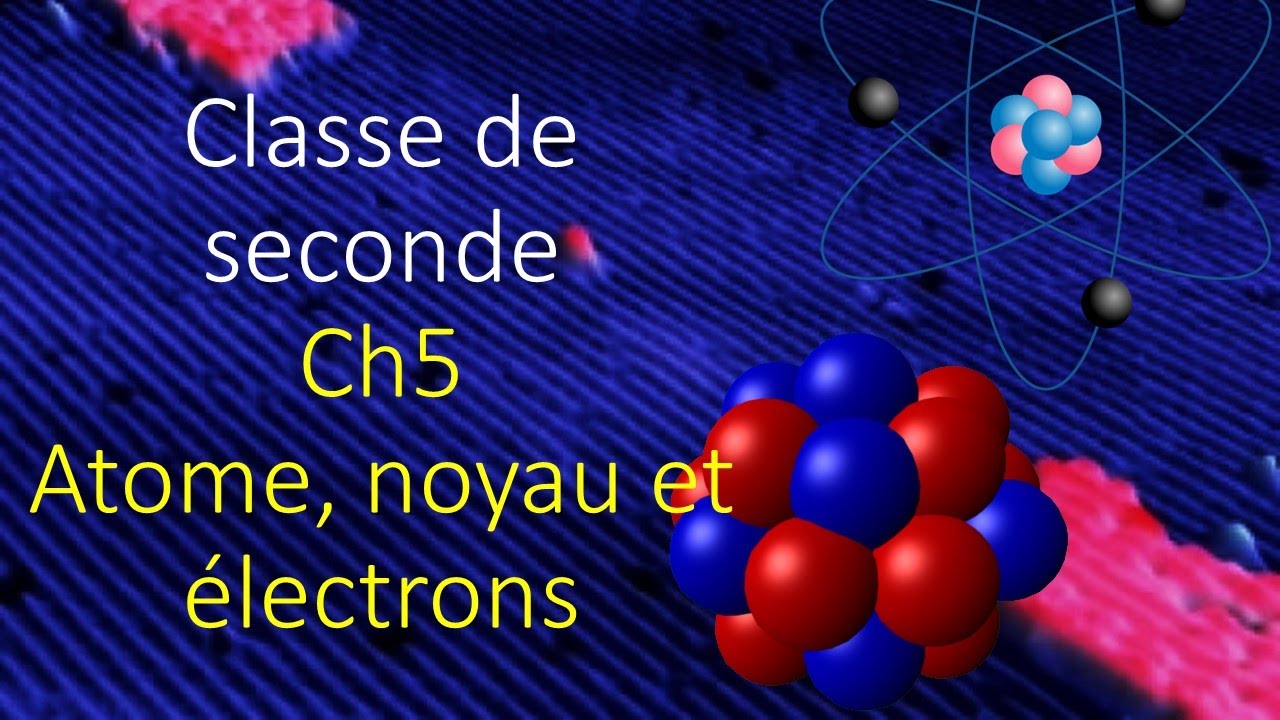 seconde atome et nuage d'&eacute;lectrons - Physique chimie facile