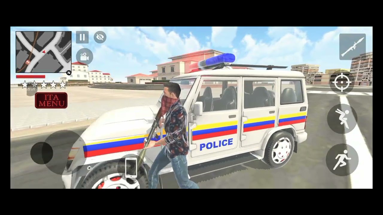 Indan theft auto me police fight 🙊👮🏼👮🏼👮🏼🚓🚔🚨🚔🚓👮🏼‍♀️👮🏼