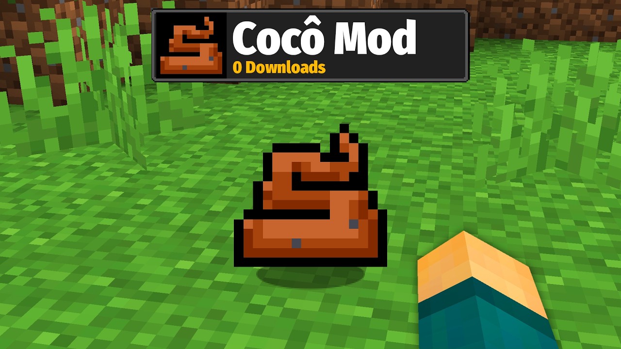 Testei os MODS menos Baixados de Minecraft