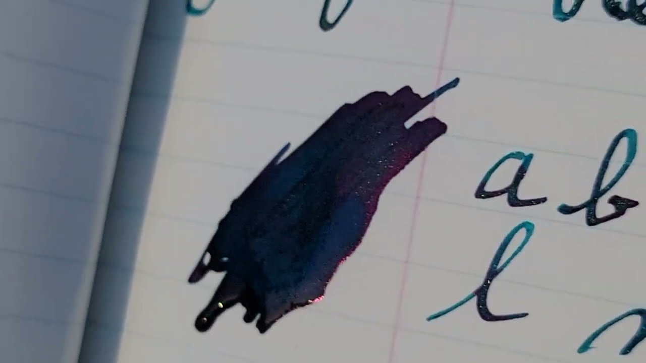 Jacques Herbin Emerald of Chivor Ink Test
