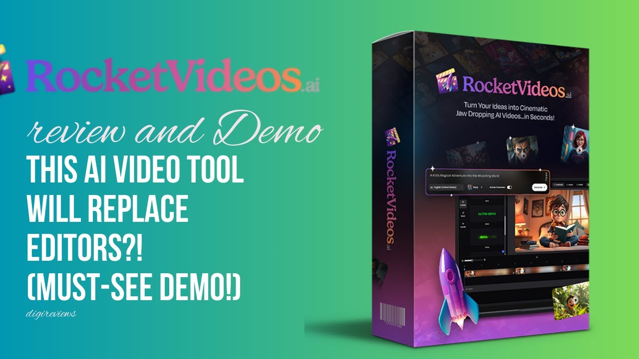 RocketVideos AI Review and demo This AI Video Tool Will Replace Editors