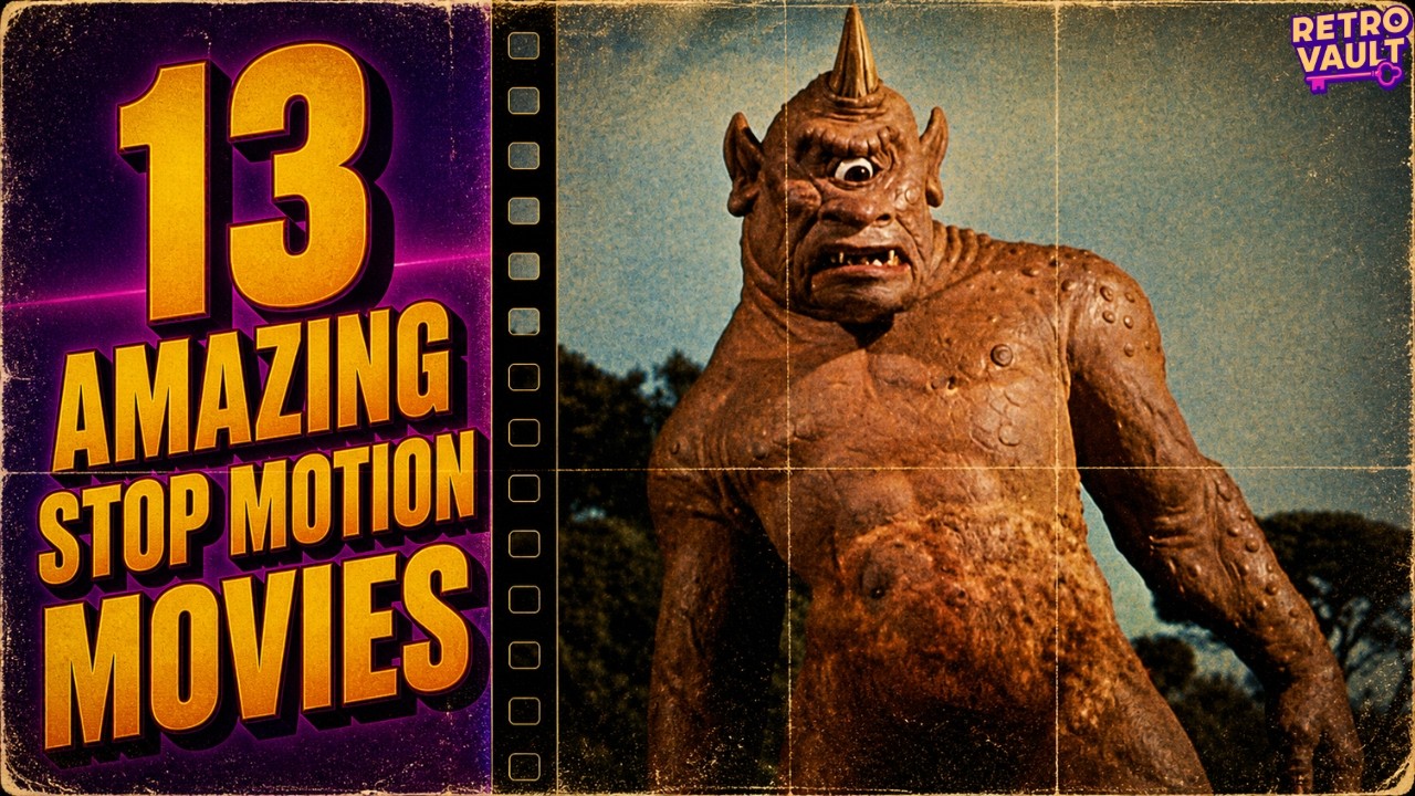 13 Insane Stop-Motion Movies That Redefined Animation Before CGI!