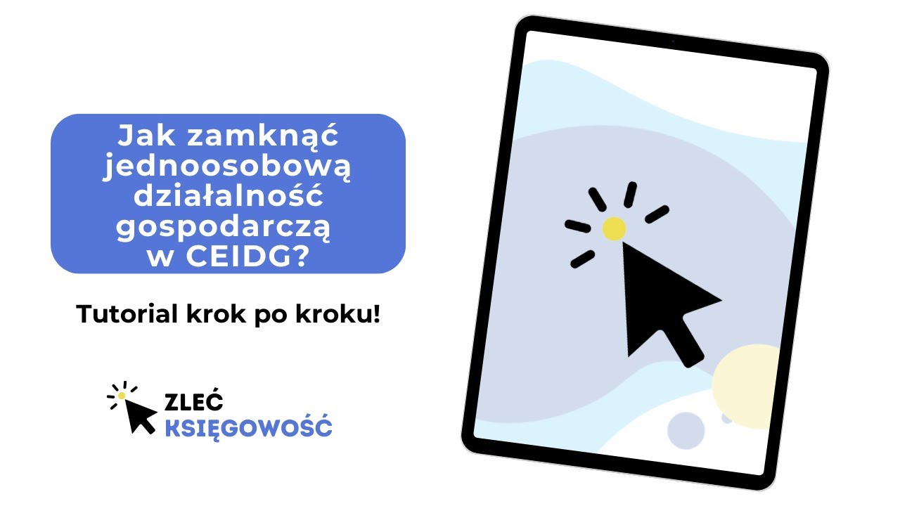 Jak zamknąć jednoosobową działalność w CEIDG?