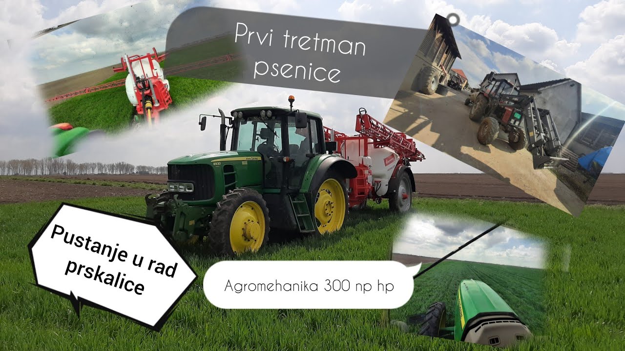 prvi tretman psenice-pustanje u rad agromehanika 300 np hp prskalice @drsinkovec @majevica