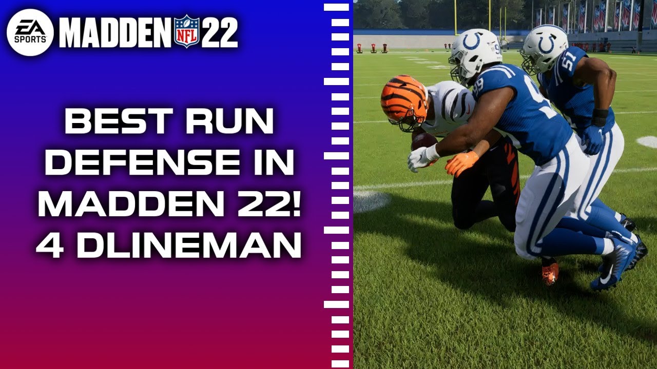 THE BEST RUN DEFENSE IN MADDEN 22 - Madden 22 Tips