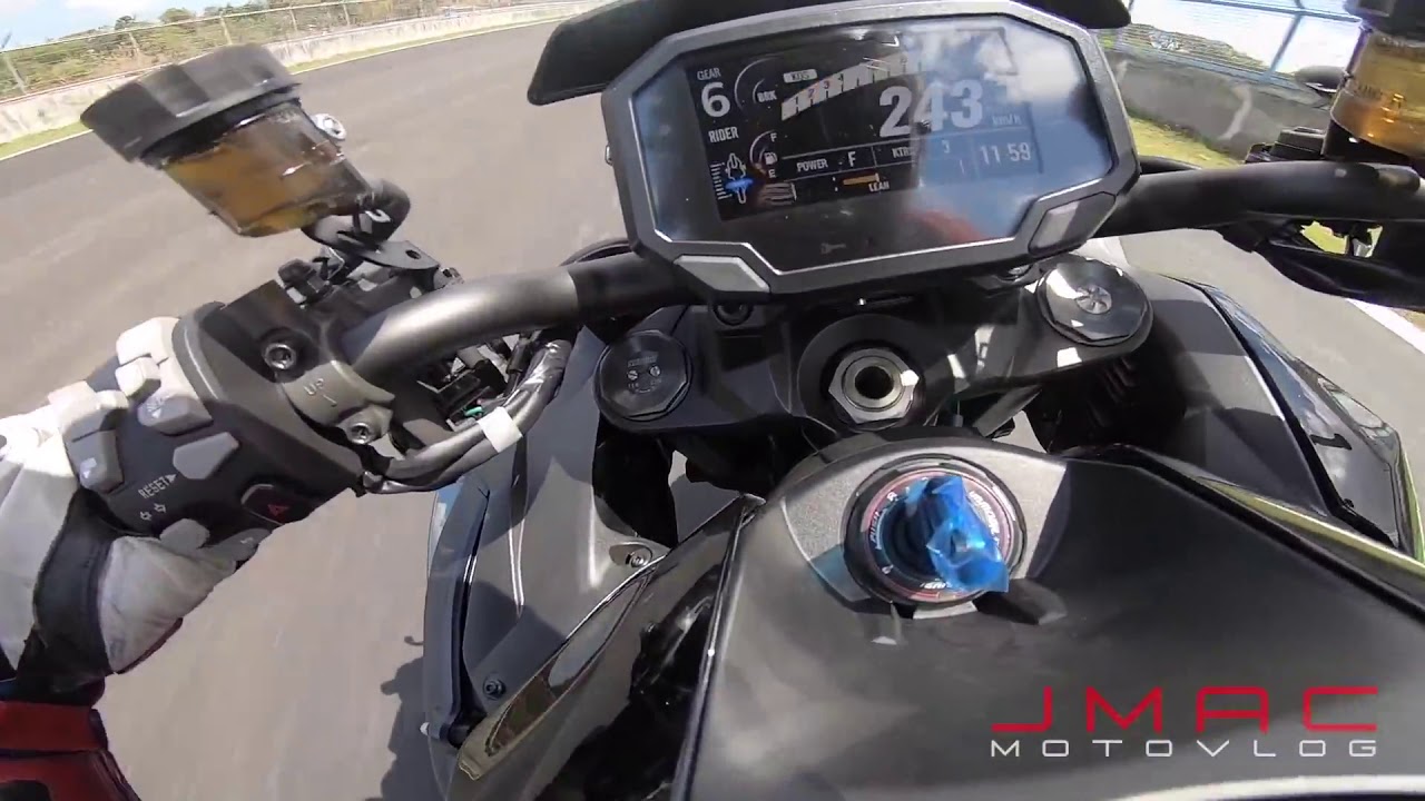 Teste e som da Moto Kawasaki ZH2 em pista de Corrida , MONSTRA! .
