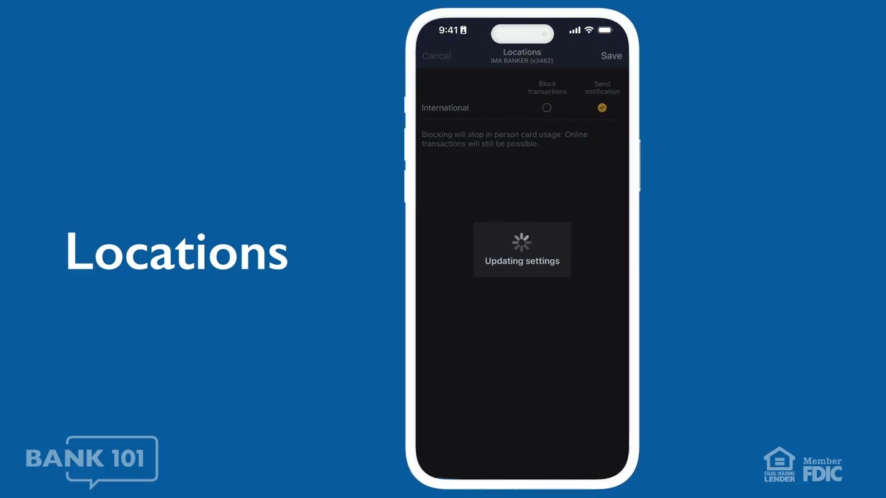 Bank 101 | Card Management in the Anywhere App